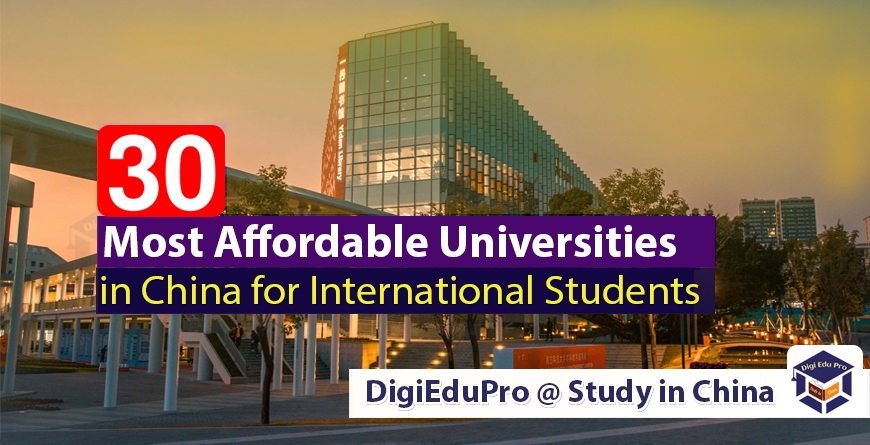 30 most affordable universities in china for international students