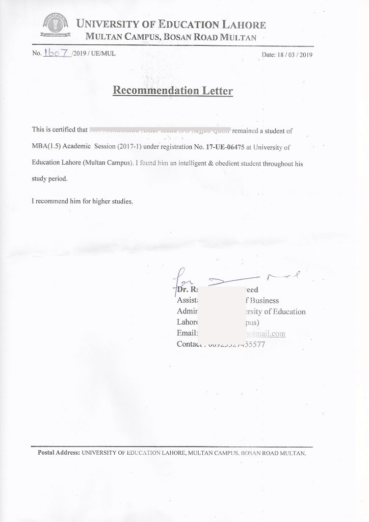 Recommendation Letter For Phd Scholarship from www.digiedupro.com